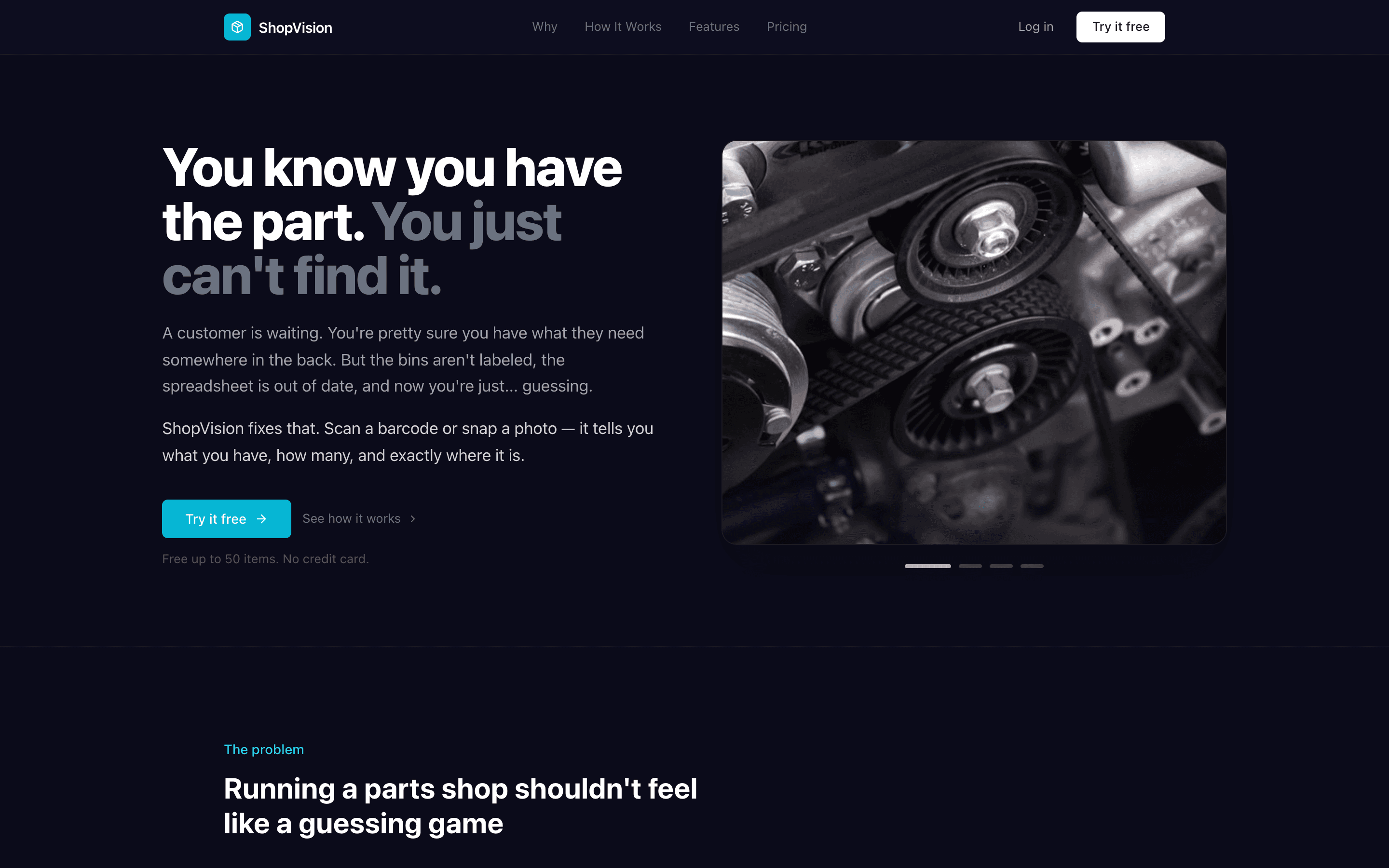 ShopVision screenshot